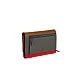Medium flapover wallet Caramel color
