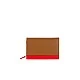 Medium flapover wallet Caramel color