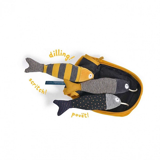 Soft toy fish activity
