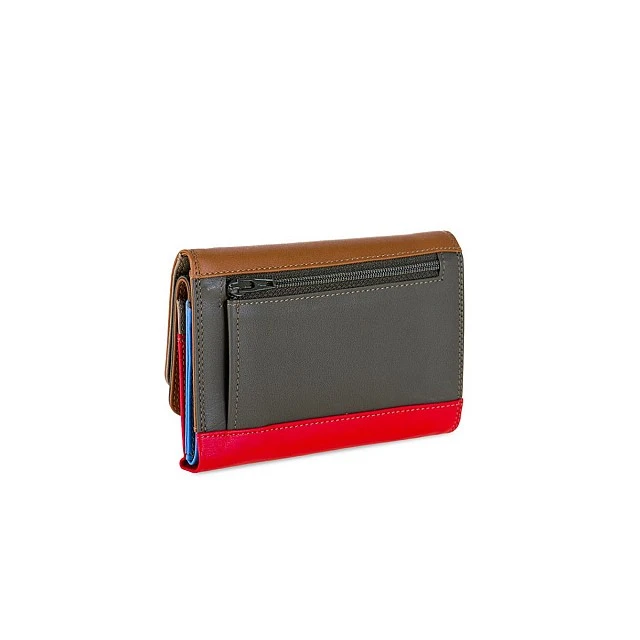 Портфейл Double flap Цвят карамел