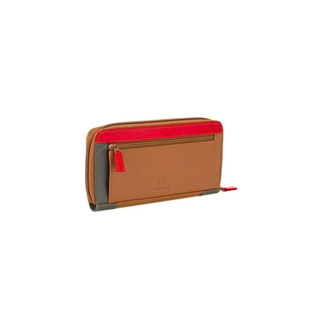 Портфейл Large Zip Цвят карамел