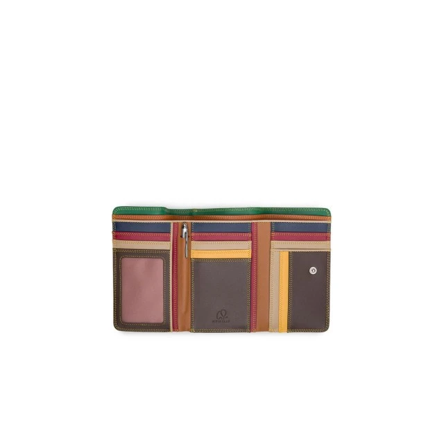 Портфейл Medium Tri Fold Цвят гора