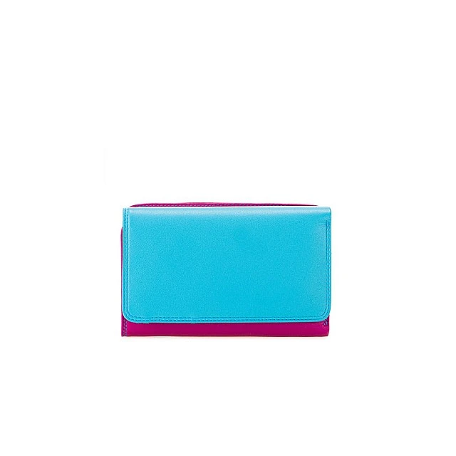 Портфейл Medium Tri Fold Цвят лигурия