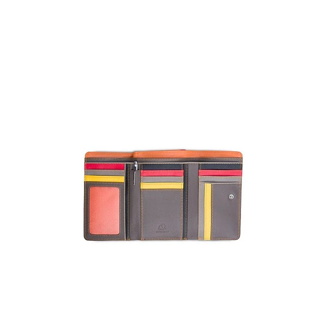 Портфейл Medium Tri Fold Цвят фумо
