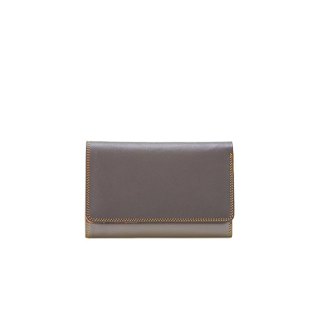 Портфейл Medium Tri Fold Цвят фумо