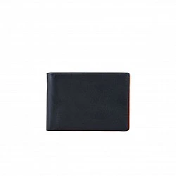 Портфейл с RFID защита и джоб за паспорт Цвят оранжево