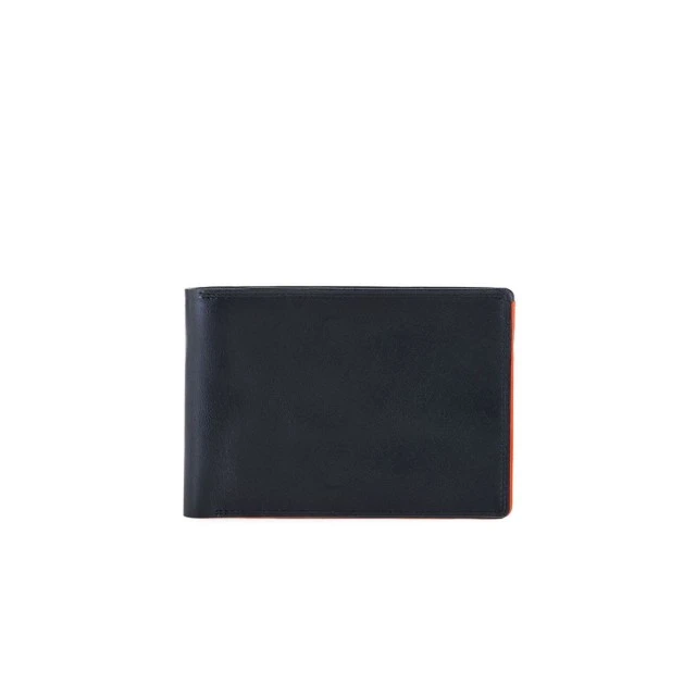 Портфейл с RFID защита и джоб за паспорт Цвят оранжево