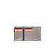 Men's wallet Tri fold Color fumo