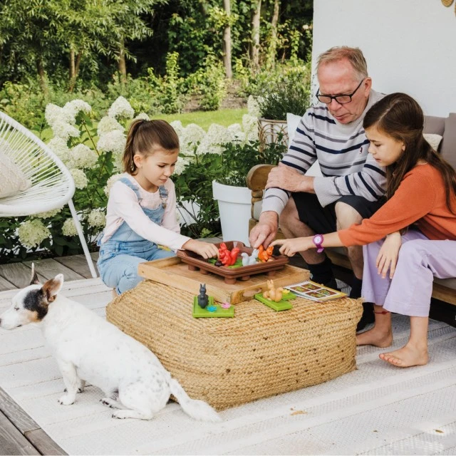 Puzzle game squirrels go for acorns XXL