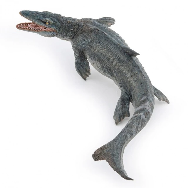 A mosasaur figurine