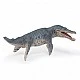 A mosasaur figurine