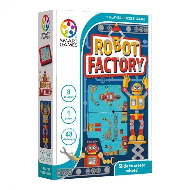 Puzzle game robot factory