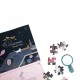 Puzzle the house in the city 200 pieces