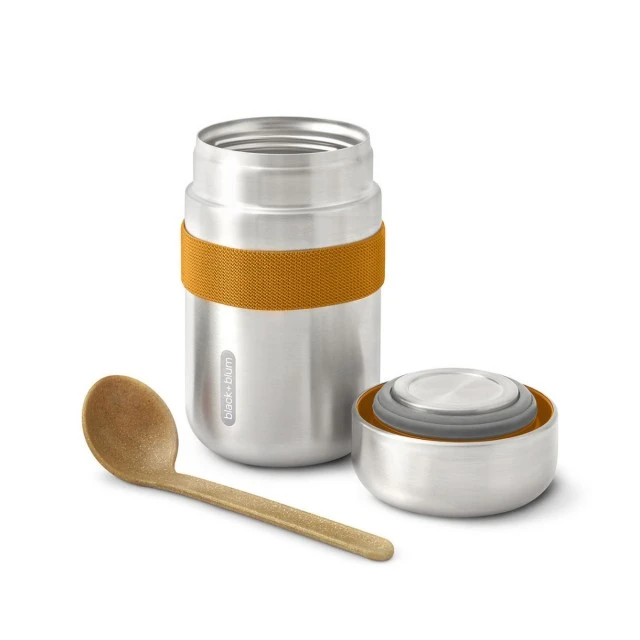Double-walled food container 0.400l Color orange