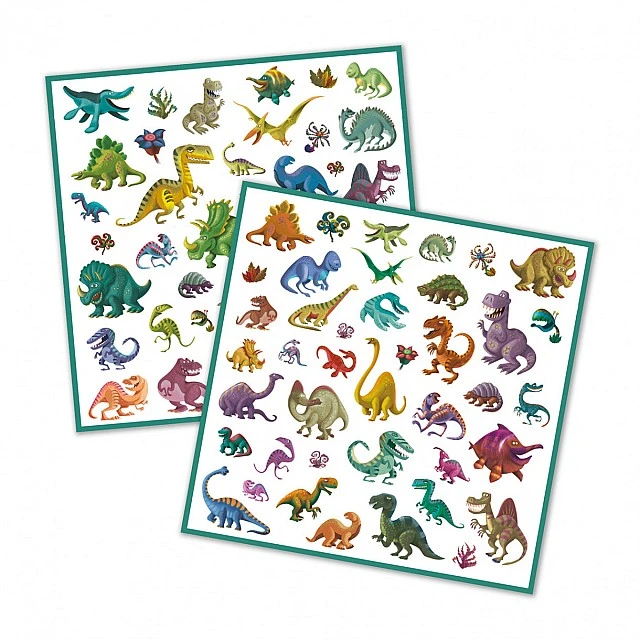 Childrens dinosaur stickers 160pcs.