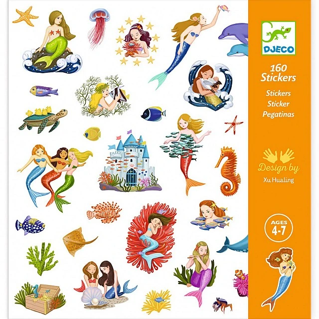Mermaid stickers