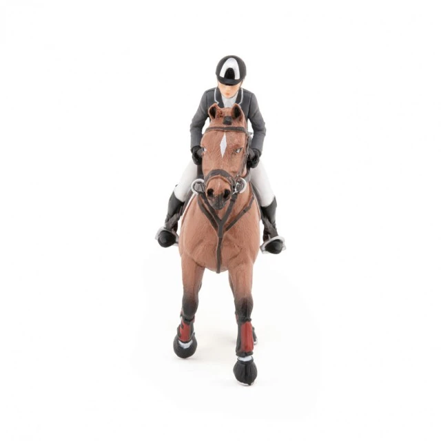 Horse figurine with rider
