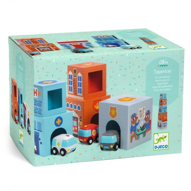 Cubes and strollers for children