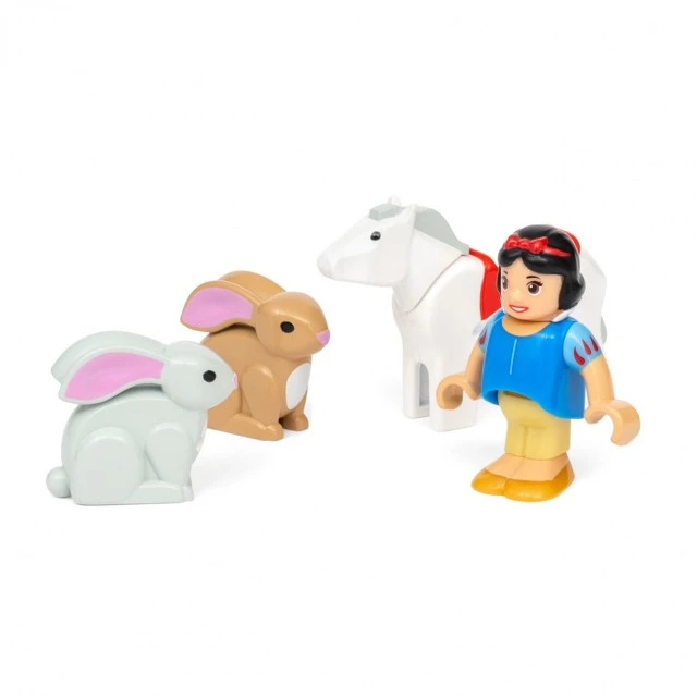 Snow White set with animals, rails and a train