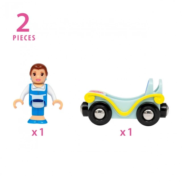 Princess Belle set with wagon