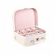 Porcelain tea set 11 pieces in a briefcase
