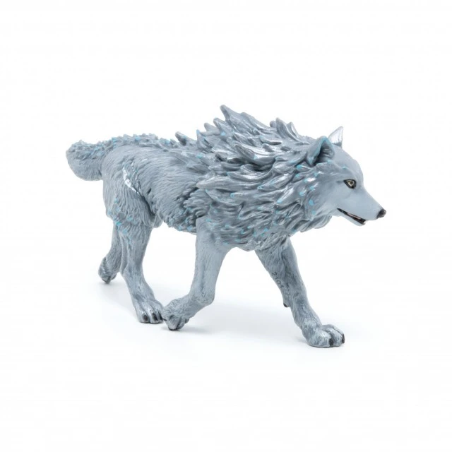 Ice wolf figurine