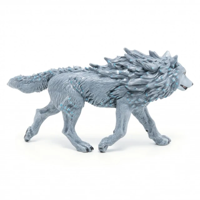 Ice wolf figurine
