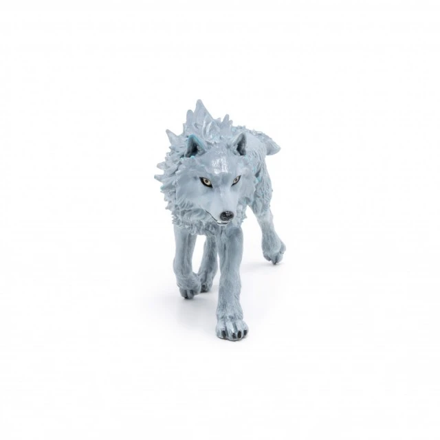 Ice wolf figurine