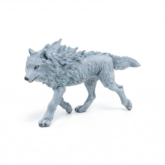 Ice wolf figurine