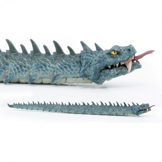 Basilisk snake figurine