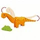 Dinosaur trains and tracks set
