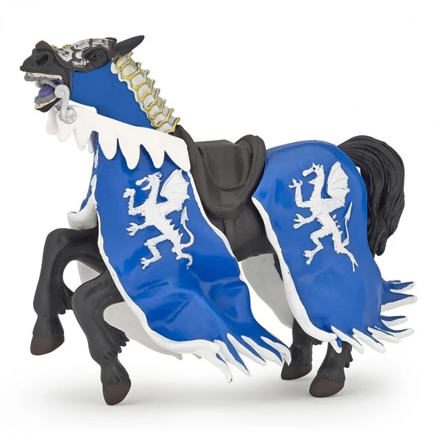 Figure dragon king`s horse blue
