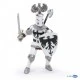 Knight figure in white armor