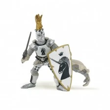Knight unicorn figurine