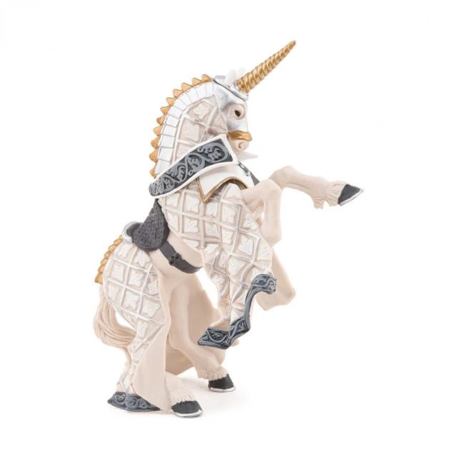 Figurine horse of knight unicorn