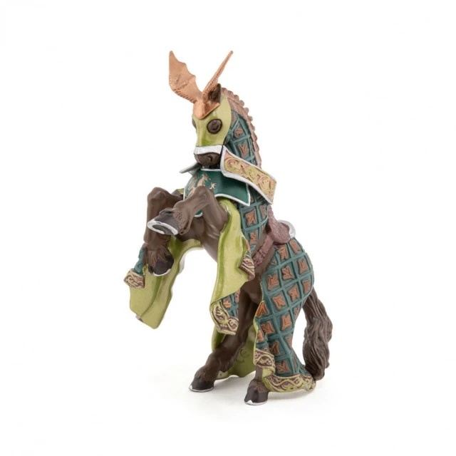 Figurine horse of knight bull
