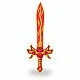 foam fire dragon sword toy