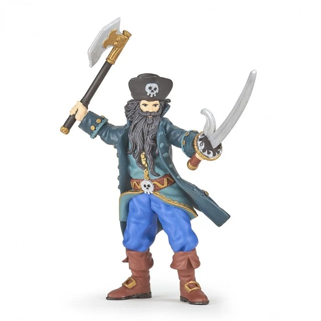 black beard pirate figure