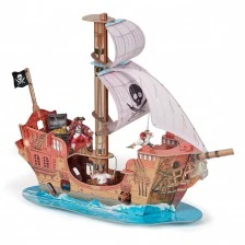 Collectible and Play Figure - Pirate Ship