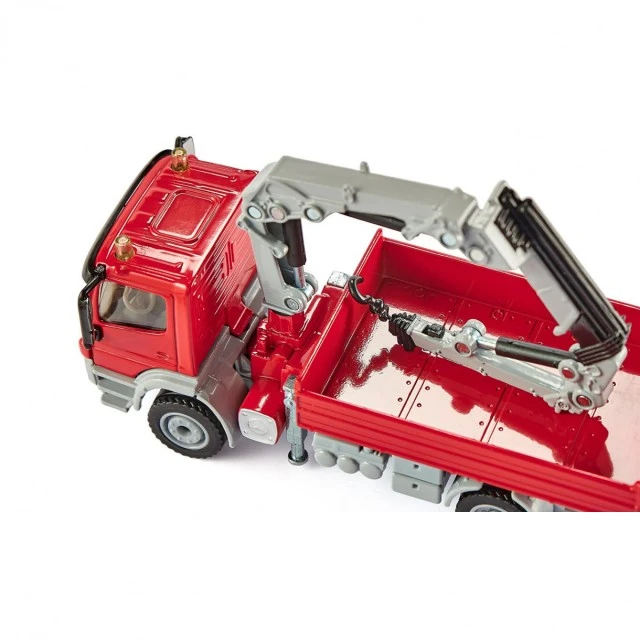 Mercedes truck with crane