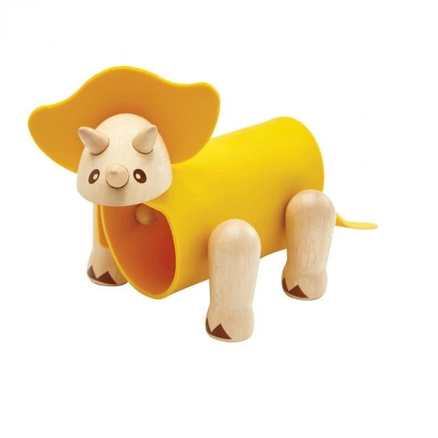 Buildable toy Triceratops
