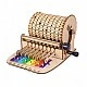 Wooden constructor musical machine
