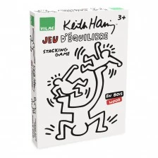 A balance game designed by Keith Haring