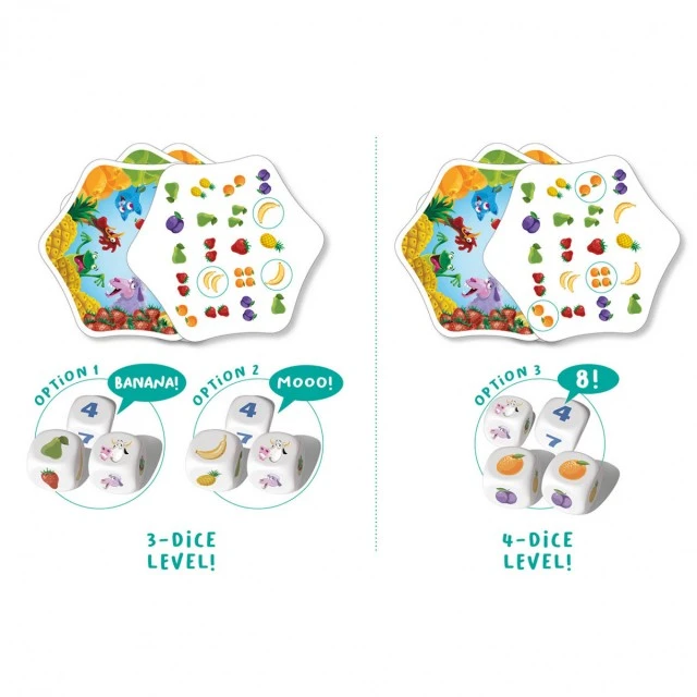 card and dice game Say woohoo...