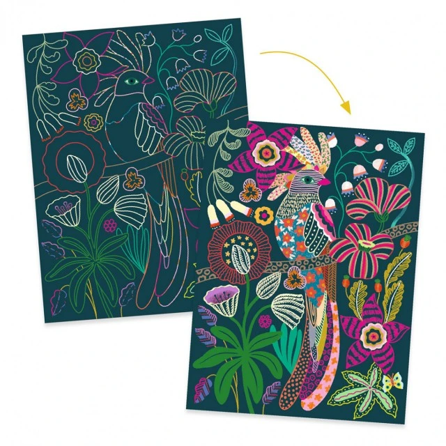 Rococo scratch cards