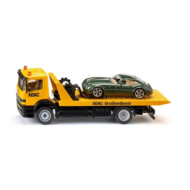 Toy truck roadside assistance with car