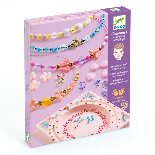Make beautiful tiaras with beads