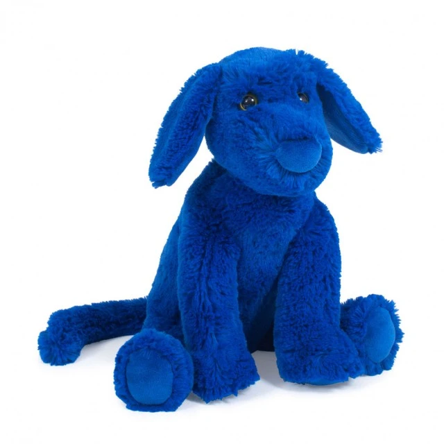 Soft toy the blue dog