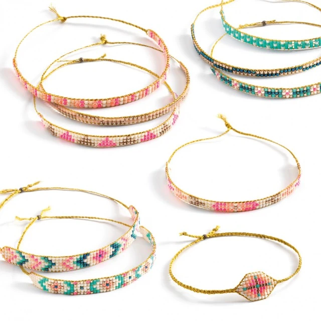Create jewelry with small beads