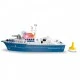 Toy police boat